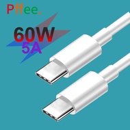 Pffee PD 60w 5A USB Type C To Type C Cable Fast Charging Charger