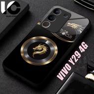 Casing hp VIVO Y29 4G Softcase VIVO Y29 4G Case Glossy Casing Shiny Glass Protector hp Phone Accesso