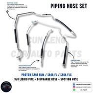 Proton Saga BLM • Saga FLX • Saga FL Aircond Hose Set • Pipe Set • Liquid Tube / Discharge Hose / Su