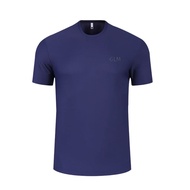 Short-Sleeved Sports Shirt Jersey Exercise Breathable Fabric Ice Silk KD008