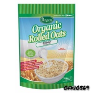 Anzen Organic Rolled Oats Regular 1KG (Resealable Bag)