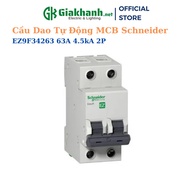 Aptomat - MCB Schneider EZ9F34263 63A 4.5kA 2P