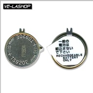 Velashop ถ่านนาฬิกา แบตเตอรี่เก็บประจุไฟ พลังงานแสงอาทิตย์ Seiko Capacitor Solar Rechargeable Batter