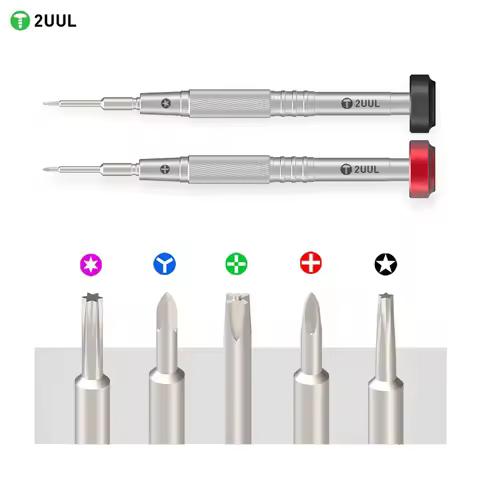 2UUL Screwdriver Set Super Hard Opening Tool Kit for Phone iPad Watches Clocks Watches Dismantling C