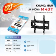 Thick fixed led TV mounting bracket for all TV brands from 19 inch - 85 inch with screws M43T M65T M