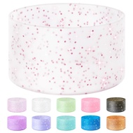 Protective Glitter Silicone Boots, Compatible with Stanley Tumbler 20-40 Oz Hydro Flask 12-24Oz mont