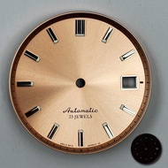 6R15 Movement Dial 30.5mm Mechanical Watch Modified Retro Surface Diary Luminous Watch Subtitle Acce