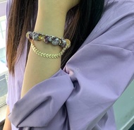 Crystal.EAA 設計款水晶都手鏈 九尾狐菩提 梅花碧璽 Wisteria