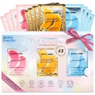 Grace & Stella Award Winning Under Eye Mask - Travel Essentials - Birthday Gifts For Women - Gel Eye