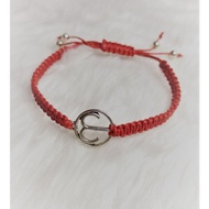 Aries Charm Macrame Bracelet