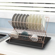 Kitchen foldable drain rack kitchen stainless steel cutlery rack dish rack drain cutlery storage rac