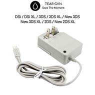Standard 220V Charger for Nintendo New 3DS XL/3DS/2DS/DSi/DS Lite