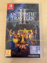 《今日快閃價》（中古二手）Switch NS遊戲 歧路旅人2 / 八方旅人2 / OCTOPATH TRAVELER 2 / Octopath Traveler II 歐版中英日文版