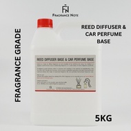 FRAGRANCE NOTE Reed Diffuser Base & Car Perfume Base - 5KG