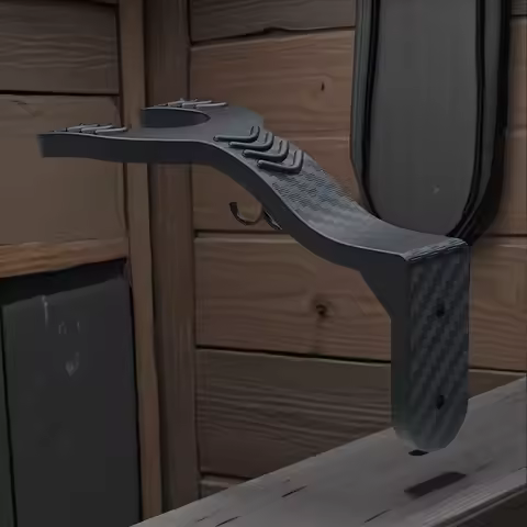 Show your pride. Official-style helmet hooks for your Z series. The perfect garage upgrade for rider