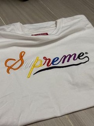 Supreme 彩色刺繡 T恤