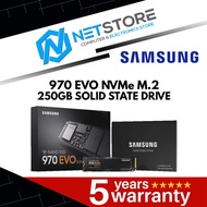 Samsung 970 EVO NVMe M.2 250GB SSD SOLID STATE DRIVE - MZ-V7E250BW