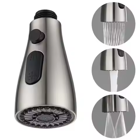 Faucet Filter Functions Kitchen Sink Shower Spray Sink Filter Tap Pull-Out Nozzle Bathroom Toilet Fa