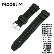 Casio Watch Strap Band Replacement 18mm AQ-S810W, AQ-S800W, SGW-300H, E-1200,W-800H, W-216H, W-735H, F-180WH, W-215