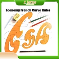 3pcs French Curve and Template Ruler,Economy French Curve Ruler,French Curve Ruler Set Sewing Tools