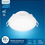 CAHAYA PUTIH Downlight LED Downlight 22watt 6500K White Light Philips Emws