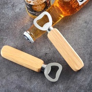 Wooden Handle Beer Opener Wooden Beer Opener Solid Wood Beer Opener Stainless Steel Beer Opener