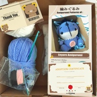 Amigurumi DlSNEY Eeyore / Do It Yourself Crochet Knit Doll Eeyore Set Wholesale ZEP