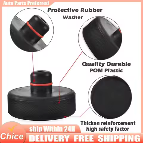 1-4pcs Jack Pads for Tesla Durable Rubber Lifting Pucks for Model 3/S/X/Y 2013-2024 Protects Battery