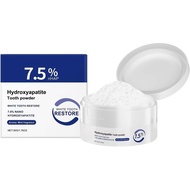 Hydroxyapatite Tooth Powder, Nano Hydroxyapatite Toothpaste, Enamel Repair & Sensitivity Relief, Flu