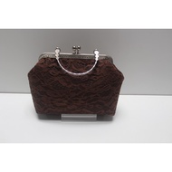 Ae1 Rhabags Daisy Clutch Lace Brocade