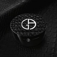 [#02-5g] รองพื้นคุชชั่น Armani Limited Edition ลายหนังจระเข้สีดำ, เนื้อแมตต์เปล่งประกาย, ปกปิดสูง, ต
