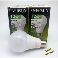 Enersun 12W Led Bulb Daylight 6500K Type Holder E27