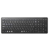 Elecom Bluetooth Pantograph Compact Keyboard for Windows, Mac, iOS, and Android – Black TK-FBP101BK