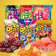 Orion Gummy Watermelon Grape Snake Flavor Fruit Gummy Snacks Korea Imported Traditional Candy 40g Ne