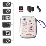 Cute Kirby Bag Suitable For CCD Camera, Micro Universal Camera Bag, Convenient Digital Storage Bag