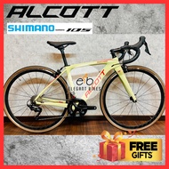 ALCOTT ASCARI LITE 11 SPEED SHIMANO 105 R7000 CARBON FRAME ROAD BIKE