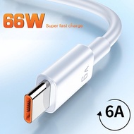 65W 6A Super Dart Charger Cable Fast USB Type C Charging Data Cord for Xiaomi Poco M3 X3 NFC F2 Mi 1