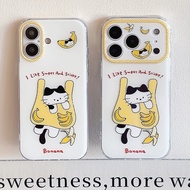 Banana Kitten Phone Casing For iPhone 17 PRO MAX Case iPhone 16 Pro Max Casing compatible for iPhone