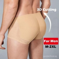 Joe Sir Men Boxer Underwear Pad Padded Boxer Shorts Butt Lifter Padding Boxers Man Butt Enhancer Wit