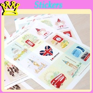 Stickers Stamp Paris London Royal Stationery Goodie Bag Christmas Children Day Teachers Day Gift