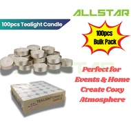 Tealight Candle 100pcs (4hrs±) [High Quality]