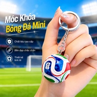 Creative mini soccer ball keychain A giftPiece for soccer fans Car bag decoration keychain bag keych