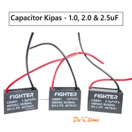 FAN CAPACITOR 1.5UF, 2UF & 2.5UF