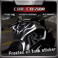 For Honda cbr650r CB 650R cb 650 r CBR650R CB650R Motorcycle Frosted Fuel Tank Gas Cover Sticker Kne