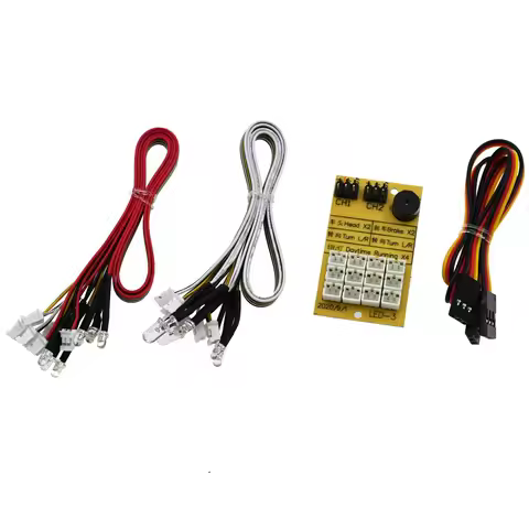 MN D90 MN98 MN99S MN86 MN86S MN78 MN128 WPL C14 C24 C34 B14 B24 Light System Set RC Car Upgrade Part