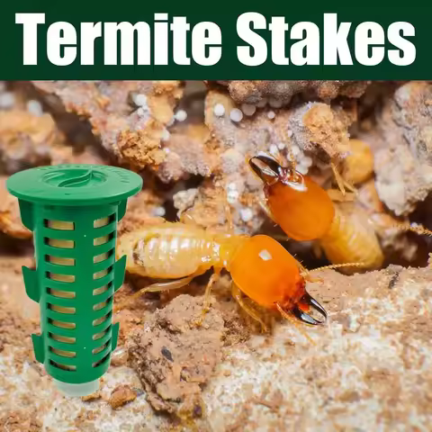 Underground Termite Control Bait Rod Station Trap Attract and Monitor The Device Box Termite Bait Re