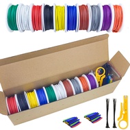 10 Colors in One 16-18-20-22-24-26-28-30 Gauge Silicone Electrical Wire 22 AWG Stranded Tinned Coppe