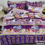 SINGLE FITTED CARTOON BEDSHEET / LITTLE PONY