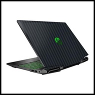 Skin Protector Laptop Hp Gaming Pavilion 15 - Black Carbon Vinyl