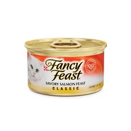 (ลด10%) Fancy Feast แมว รสแซลมอน 85ก. 24x85 g.